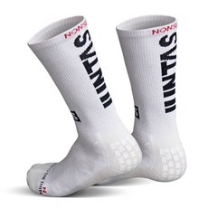 TODO JUNTAS Superlative 雙面防滑薄款半筒襪, 白色