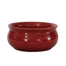 愉快的家木質退酒碗, 1個