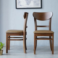 베스트리빙 모디디 쿠쿠 식탁의자, 모카브라운, 2개