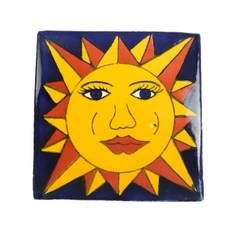 마리아카 태양 그림타일 L, 혼합 색상, 1개