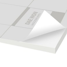 대원우드보드 원단 단면 접착 우드보드 600 x 900 mm, 5mm, 30개입