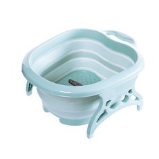 摺疊足浴盆 薄荷綠, 1個