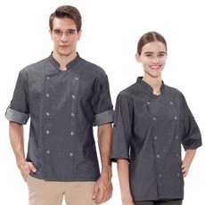 Tfarm捲袖料理服 O-129