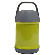 PUKO T22手柄保溫竹桶, 綠色, 450毫升