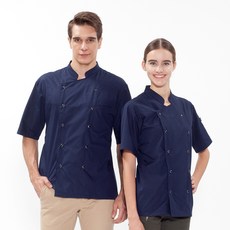 Tfarm雙珍珠扣廚師服 O-136