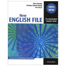 NEW ENGLISH FILE PRE-INTERMEDIATE(STUDENT S BOOK) : Paperback, OXFORD UNIVERSITY PRESS