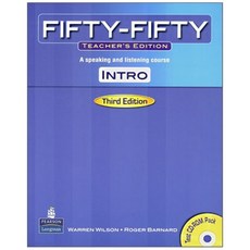 Fifty-Fifty Intro 3/e (Teacher's Edition)(BK+Test CD-ROM) : Paperback, Prentice-Hall