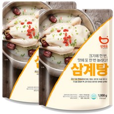 Saengchaeum 即食參雞湯, 1kg, 2包