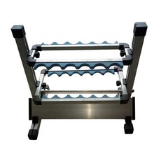 AMSAN 伊芙 釣竿架 12孔, 藍色