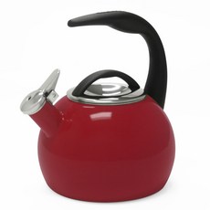 [쿠팡수입] 찬탈 에나멜 온 스틸 애니버서리 찻주전자, Red, 1.9L, 1개