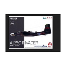 플리츠 1:144 A-26C Invader 2KIT 프라모델 전투기, 1개