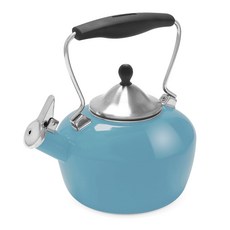 [쿠팡수입] 찬탈 에나멜 온 스틸 캐서린 찻주전자, Sea Blue, 1.7L, 1개