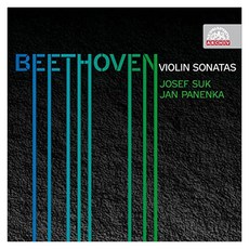 LUDWIG VAN BEETHOVEN - VIOLIN SONATAS / JOSEF SUK & JAN PANENKA 체코수입반, 4CD