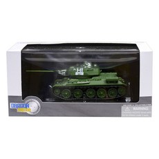 DRAGON 1:72 T-34/85 63rd GUARDS TANK BRIGADE 1944 成品塑料模型 60255, 1個