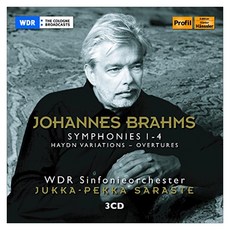JOHANNES BRAHMS - SYMPHONIES 1~4 HAYDN VARIATIONS OVERTURES / JUKKA PEKKA SARASTE 브람스 : 교향곡 전곡 하이든 변주곡 비극적 서곡 외 - 사라스테 오스트리아수입반