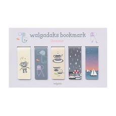 왈가닥스 마그네틱 북마크 5p 세트, 드리머, 1세트