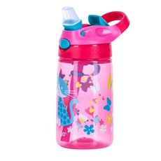 콘티고 오토씰 기즈모 플맆 유아용 물통, 체리 캣, 414ml, 1개