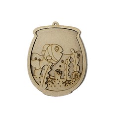 Dong Sung Jigongsa木質小道具珠子 529W 9.2*9cm 100入, 混色, 1套
