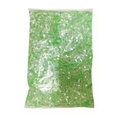 微笑亮片雪花材料 500g, 1個, 綠色