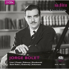 JORGE BOLET - RIAS RECORDING VOL.1 호르헤 볼레: RIAS 레코딩 1집 독일수입반