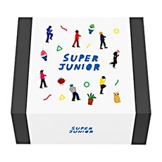 슈퍼주니어 - 글라스 패키지, GLASS 2p + Out Box + COASTER 2p +, 혼합 색상