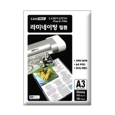 라미에이스 라미네이팅 보급형 코팅필름 150mic, A3, 100개