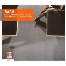 JOHANN SEBASTIAN BACH - COFFEE CANTATA/PEASANT CANTATA/PETER SCHREIER BASICS 독일수입반, 1CD