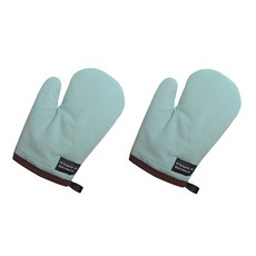DM 알럽홈 전자렌지오븐 주방장갑, 라이트블루, 2개입