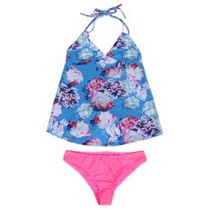 디오픈 플라워 프린트 투피스 임산부 수영복 SW11204