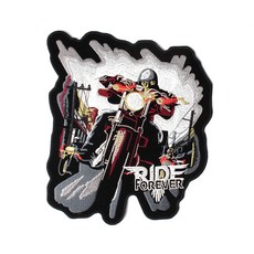 騎士族刺繡標誌 L號 235*265mm, 快速騎手, 1個