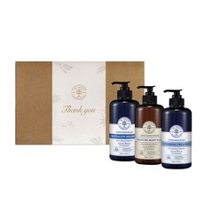 닥터시드 샴푸 500ml + 트리트먼트 500ml + 바디워시 500ml 선물세트 레몬브리즈, 1세트