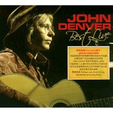 JOHN DENVER - BEST LIVE 홍콩수입반, 2CD