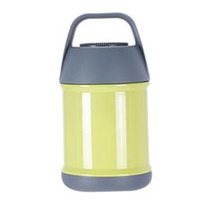 하우즈메이드 모노 핸들보온 죽통, 그린, 450ml, 1개