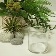 Dau F&G 圓形玻璃花瓶, 單一顏色