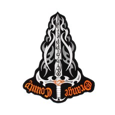 騎士族刺繡標誌 L號 280*355mm, 混色, 1個