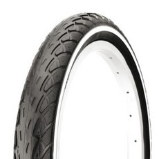 Deli Tire 自行車輪胎黑色白色 SA-206, 1個