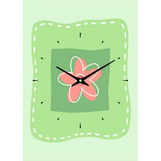 더윤 레티나 모던시계 30 x 30 cm, KID0018