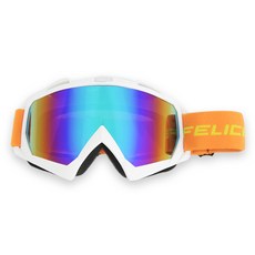 felice 滑雪鏡 S4, 白色的