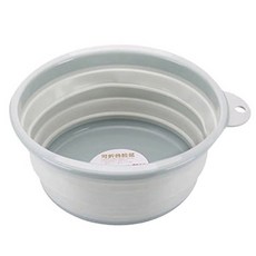 아파트32 접이식 대야 대형, 스카이블루, 1개