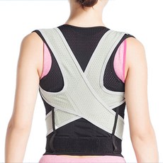 TOP Health 端正姿勢帶 灰色, 1個