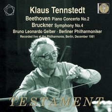 LUDWIG VAN BEETHOVEN / ANTON BRUCKNER - PIANO CONCERTO / BRUNO LEONARDO GELBER KLAUS TENNSTEDT 영국수입반, 2CD