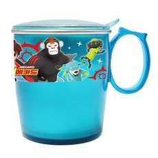 요괴메카드 국산 스텐뚜껑컵, 혼합 색상, 1개