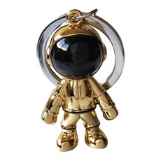 TP 鑰匙圈 H18 宇航員鑰匙扣 金色, 1個