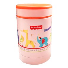 피셔프라이스 스텐 보온 이유식 죽통, 핑크, 260ml