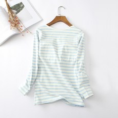 條紋哺乳上衣