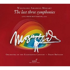 WOLFGANG AMADEUS MOZART - THE LATE THREE SYMPHONIES/ FRANS BRUGGEN 오스트리아수입반, 2CD