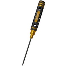 Hobby Detail Titan Tip Allen Wrench Breakstone Ti 黑色 金色 六角 2.0*180mm, 1個