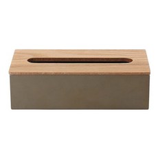 BRID苔綠色木質面紙盒 2740, 1個