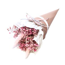 都市花園 滿天星永生花束 大, 混合顏色