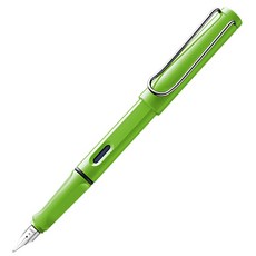 LAMY 사파리 병잉크 만년필 세트, F, 그린